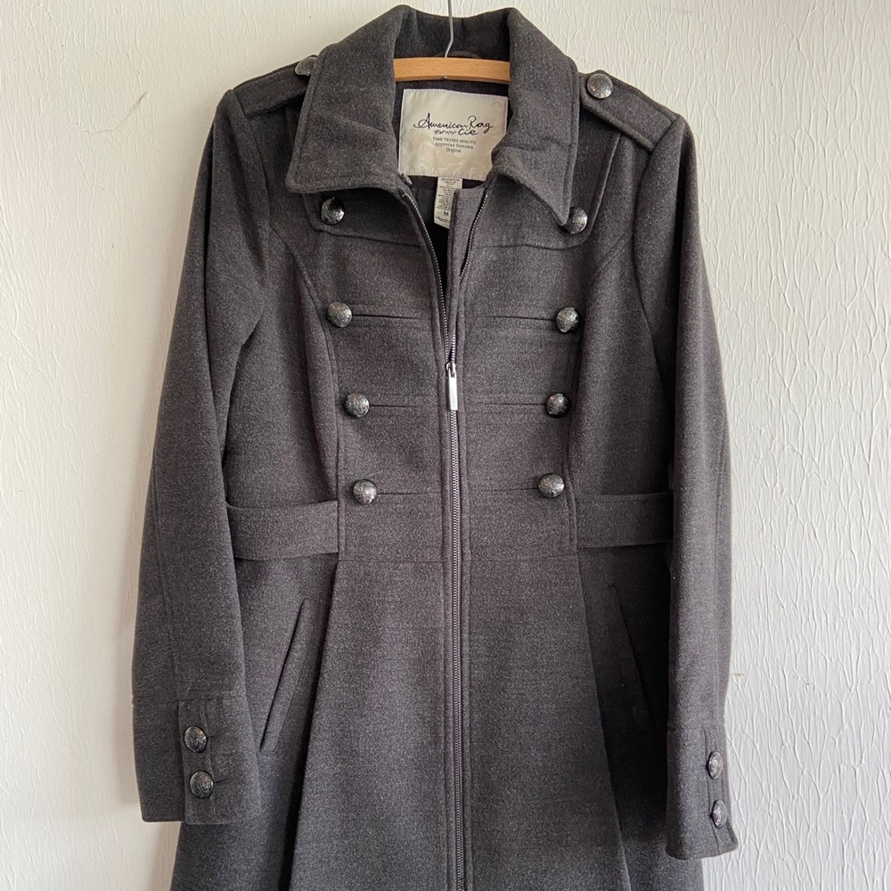 AMERICAN RAG | Grey Winter Dress Coat
